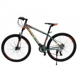 Bicicleta MTB roti 27.5 inch, 24 viteze schimbator Shimano, frane pe disc, cadru aluminiu, Phoenix