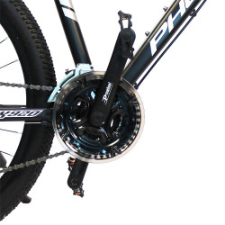 Bicicleta Mountain Bike, roti 26 inch, 27 viteze S-RIDE, frane pe disc, rosu, Phoenix