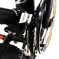 Bicicleta Mountain Bike, roti 26 inch, 27 viteze S-RIDE, frane pe disc, rosu, Phoenix