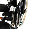 Bicicleta Mountain Bike, roti 26 inch, 27 viteze S-RIDE, frane pe disc, rosu, Phoenix