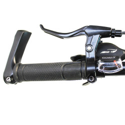 Bicicleta Mountain Bike, roti 26 inch, 27 viteze S-RIDE, frane pe disc, rosu, Phoenix