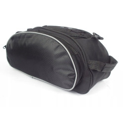 Geanta bicicleta, 1 compartiment spatios, 15L, 3 buzunare, maner, banda reflectorizanta