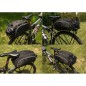 Geanta bicicleta, 1 compartiment spatios, 15L, 3 buzunare, maner, banda reflectorizanta