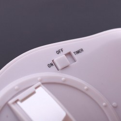 Proiector LED Rainbow, efect curcubeu, 3 moduri iluminare, temporizator, oprire automata, alb