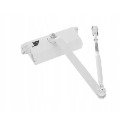 Amortizor hidraulic pentru usa, maxim 60 kg, reglare dubla, universal, aluminiu