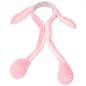 Cordeluta LED urechi iepuras miscatoare, 3 moduri iluminare, marime universala Cordeluta LED urechi iepuras miscatoare, 3 moduri iluminare, marime universala