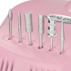 Pila electrica unghii, profesionala, 6 capete finisare, 30.000 RPM, reversibila