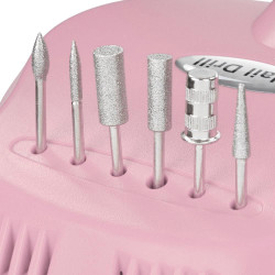 Pila electrica unghii, profesionala, 6 capete finisare, 30.000 RPM, reversibila