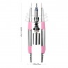 Pila electrica unghii, profesionala, 6 capete finisare, 30.000 RPM, reversibila