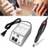 Pila electrica unghii 20.000 RPM, 20W, manichiura profesionala, 6 capete slefuire, directie dubla