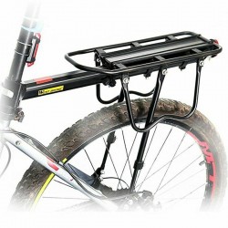 Portbagaj bicicleta, universal, sustinere triunghiulara, margini protectie