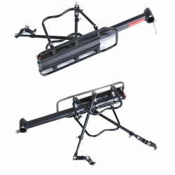 Portbagaj bicicleta, universal, sustinere triunghiulara, margini protectie