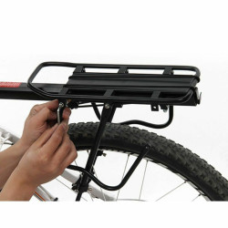 Portbagaj bicicleta, universal, sustinere triunghiulara, margini protectie
