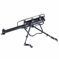 Portbagaj bicicleta, universal, sustinere triunghiulara, margini protectie