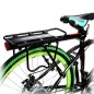 Portbagaj bicicleta, universal, sustinere triunghiulara, margini protectie