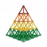 Set constructie magnetic 3D, 350 piese, multicolor, educativ, interactiv, varsta 6+, ProCart