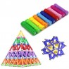 Set constructie magnetic 3D, 350 piese, multicolor, educativ, interactiv, varsta 6+, ProCart
