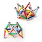 Set constructie magnetic 3D, 350 piese, multicolor, educativ, interactiv, varsta 6+, ProCart
