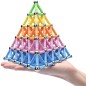 Set constructie magnetic 3D, 350 piese, multicolor, educativ, interactiv, varsta 6+, ProCart
