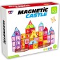 Set constructie magnetic 285 piese, joc interactiv castel 3D, masinuta, ProCart