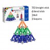 Set constructie magnetic 3D, 138 piese, joc educativ varsta 6+, ProCart
