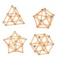 Set constructie magnetic 3D, 138 piese, joc educativ varsta 6+, ProCart Set constructie magnetic 3D, 138 piese, joc educativ varsta 6+, ProCart