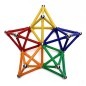 Set constructie magnetic 3D, 138 piese, joc educativ varsta 6+, ProCart Set constructie magnetic 3D, 138 piese, joc educativ varsta 6+, ProCart