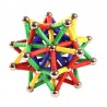 Set constructie magnetic 3D, 138 piese, joc educativ varsta 6+, ProCart
