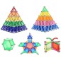 Set constructie magnetic 3D, 138 piese, joc educativ varsta 6+, ProCart Set constructie magnetic 3D, 138 piese, joc educativ varsta 6+, ProCart