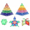 Set constructie magnetic 3D, 138 piese, joc educativ varsta 6+, ProCart