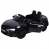 Masina electrica pentru copii, Audi R8, telecomanda, scaune piele ecologica, neagra