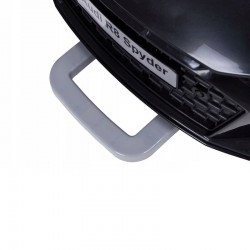 Masina electrica pentru copii, Audi R8, telecomanda, scaune piele ecologica, neagra