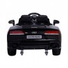 Masina electrica pentru copii, Audi R8, telecomanda, scaune piele ecologica, neagra