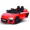 Masina electrica copii, Audi R8, telecomanda, radio Bluetooth, centuri siguranta