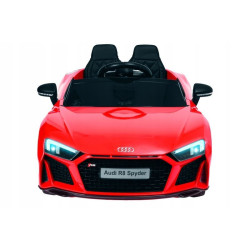 Masina electrica copii, Audi R8, telecomanda, radio Bluetooth, centuri siguranta
