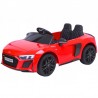 Masina electrica copii, Audi R8, telecomanda, radio Bluetooth, centuri siguranta