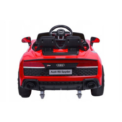 Masina electrica copii, Audi R8, telecomanda, radio Bluetooth, centuri siguranta