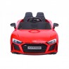 Masina electrica copii, Audi R8, telecomanda, radio Bluetooth, centuri siguranta