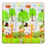 Joc interactiv, covoras termic spuma 180x180 cm, dublu, impermeabil, antiderapant, grosime 1 cm