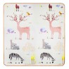 Joc interactiv, covoras termic spuma 180x180 cm, dublu, impermeabil, antiderapant, grosime 1 cm