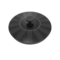Fantana cu incarcare solara, 4 duze, jet 40 cm, diametru 13 cm, IPX8