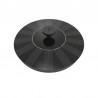 Fantana cu incarcare solara, 4 duze, jet 40 cm, diametru 13 cm, IPX8
