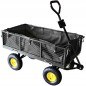 Carucior de gradina, maxim 500 kg, husa detasabila, structura metal