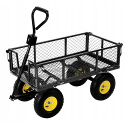 Carucior de gradina, maxim 500 kg, husa detasabila, structura metal