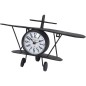 Ceas forma avion, retro, decorativ, metal Ceas forma avion, retro, decorativ, metal