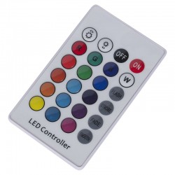 Taburet tip cub, 35x35 cm, iluminare in 16 culori, 4 moduri, telecomanda