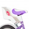 Bicicleta 12 inch, cos cumparaturi, scaun centura papusi, Fair Pony mov