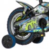Bicicleta 12 inch, frana V-Brake, roti ajutatoare detasabile, Turbo Extrem