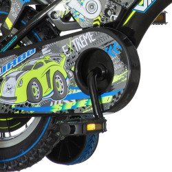 Bicicleta 12 inch, frana V-Brake, roti ajutatoare detasabile, Turbo Extrem