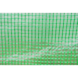 Sera tip tunel 2x2x2 m pentru gradina, cadru metalic, filtru UV, ferestre cu plase pentru tantari